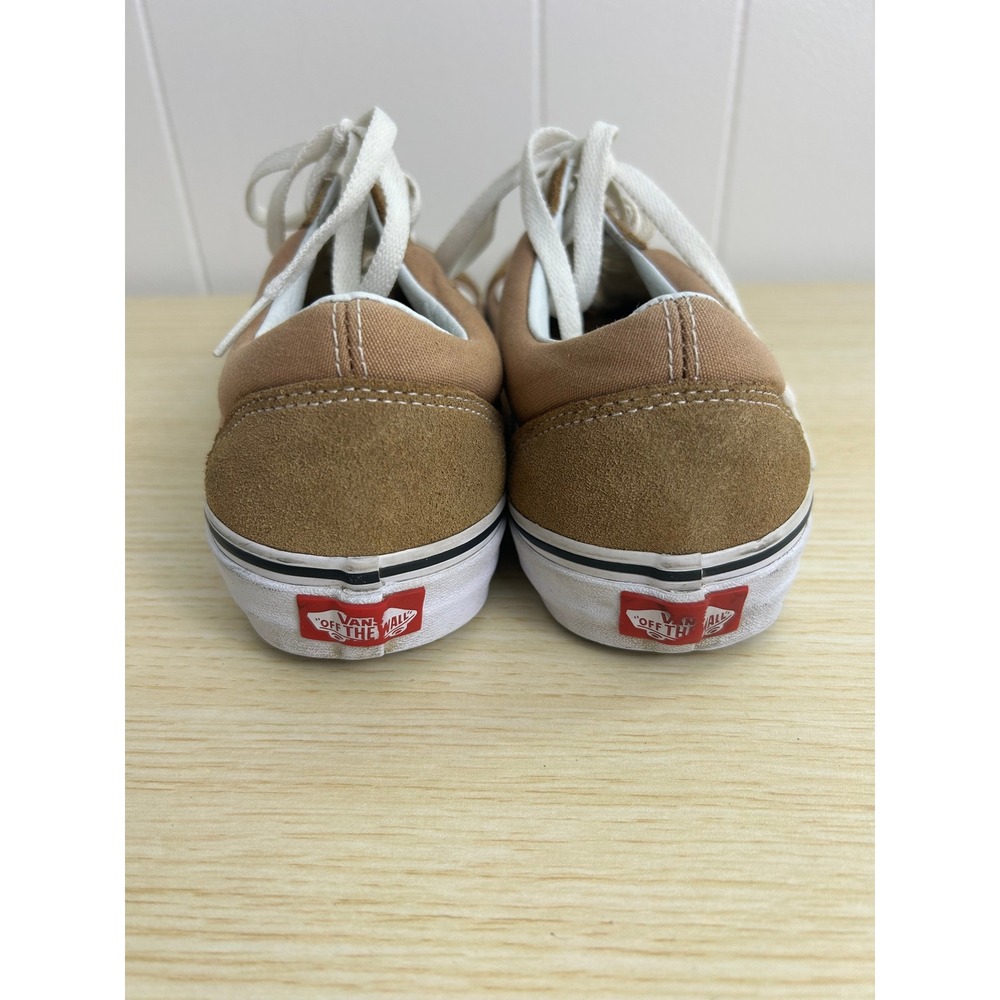 Vans Sneakers Size 9 Brown Walnut Old Skool Low Top Skate Shoes retro streetwear - Picture 10 of 10